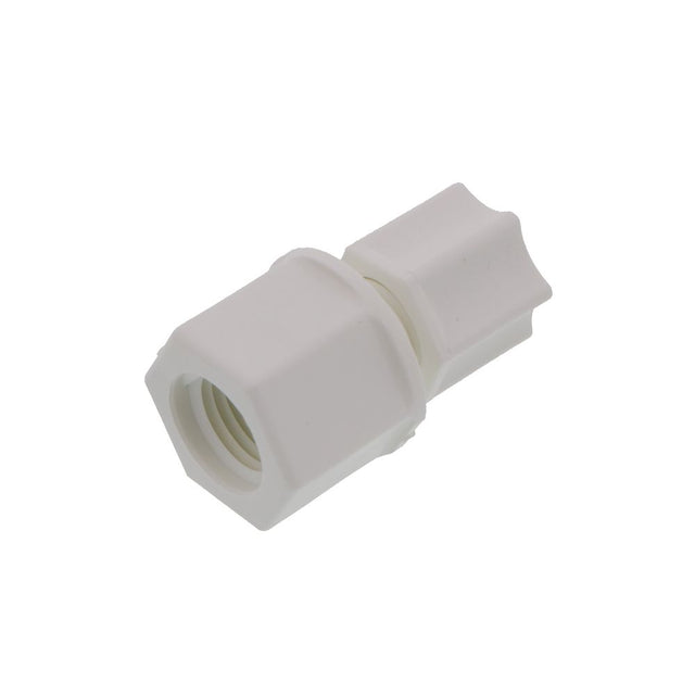 JACO 25-4-4-P-O Polypropylene Female Connector 1/4 OD Tube x 1/4 FPT