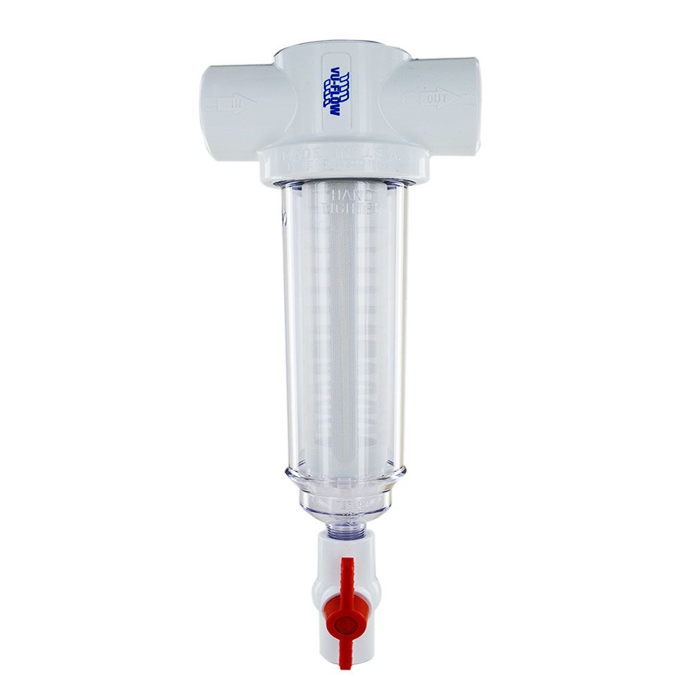 Vu-Flow Sediment Screen Filter T Style 1.5" - Stainless Steel 30 Mesh [533 micron]