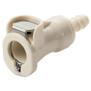 PLCD1700412 Valved In-Line Hose Barb Coupling Body 1/4 ID Barb