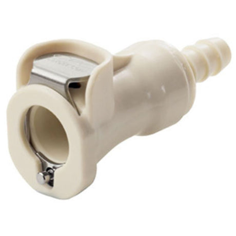 PLCD1700412 Valved In-Line Hose Barb Coupling Body 1/4 ID Barb