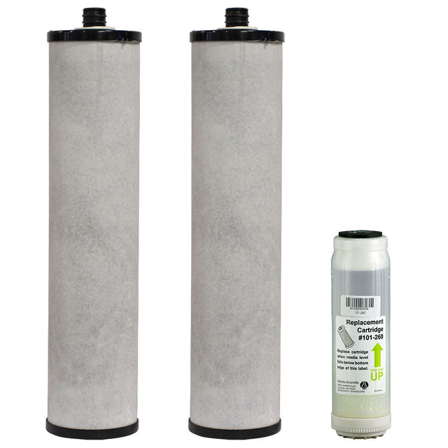 Kinetico 109-0055 Replacement Cartridge Set for MF2/620-5 Arco