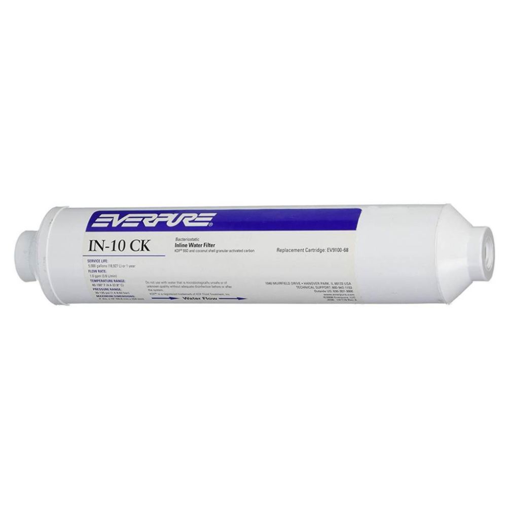 Everpure IN-10 (GS-210EXTRA-B-1/4) CK In-Line Water Filter,New Products : American Fashion Style Bags On Sale