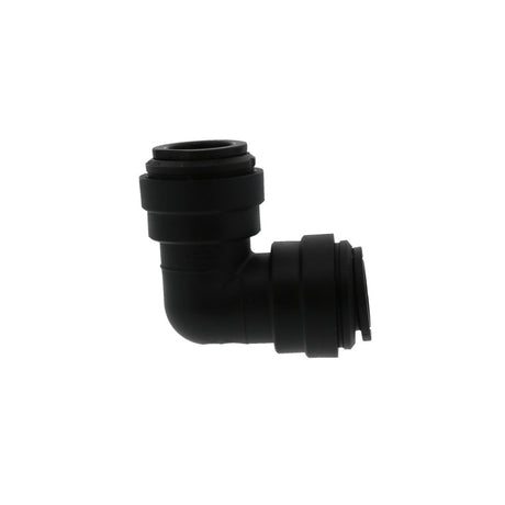 John Guest Union Elbow Black Polypropylene  - 1/2