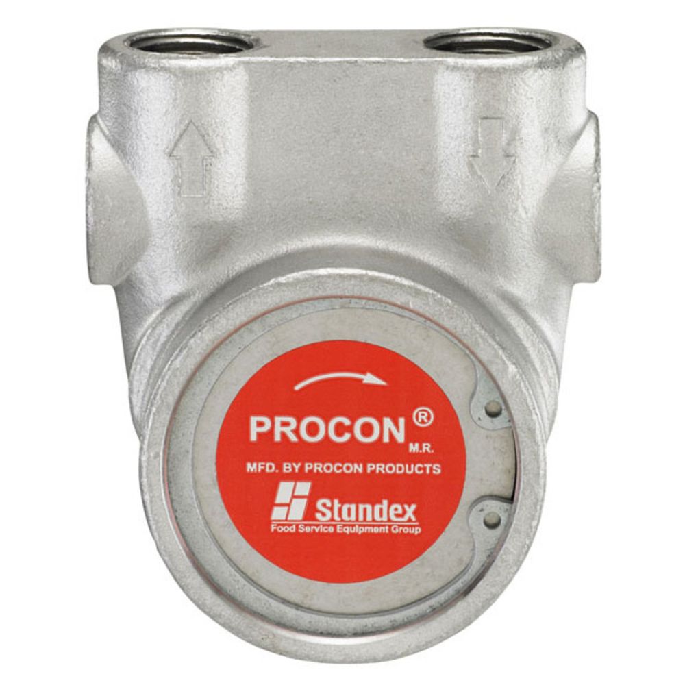 Procon Pump NSF Stainless Steel 100 GPH 3/8" NPT - 250 psi PRV w/ .188" Double Flat Drive [Clamp-on]