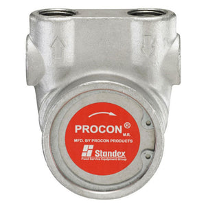 Procon Pump NSF Stainless Steel 100 GPH 3/8" NPT - 250 psi PRV w/ .188" Double Flat Drive [Clamp-on]