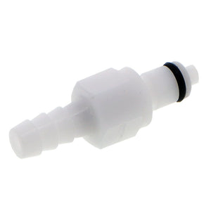 PMCD2204 Valved In-Line Hose Barb Coupling Insert 1/4 ID Barb