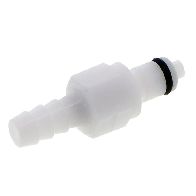 PMCD2204 Valved In-Line Hose Barb Coupling Insert 1/4 ID Barb