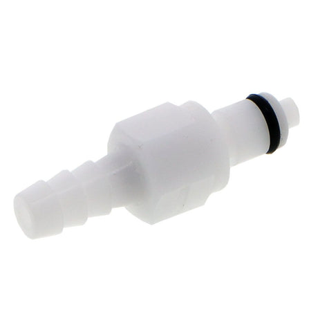 PMCD2204 Valved In-Line Hose Barb Coupling Insert 1/4 ID Barb