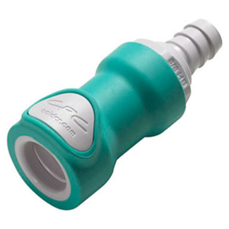 NS4D1700606 ABS Valved In-Line Hose Barb Coupling Body 3/8 ID Barb