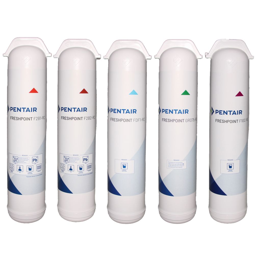 Pentair FreshPoint 5-Stage 75 GPD RO Replacement Filter Kit