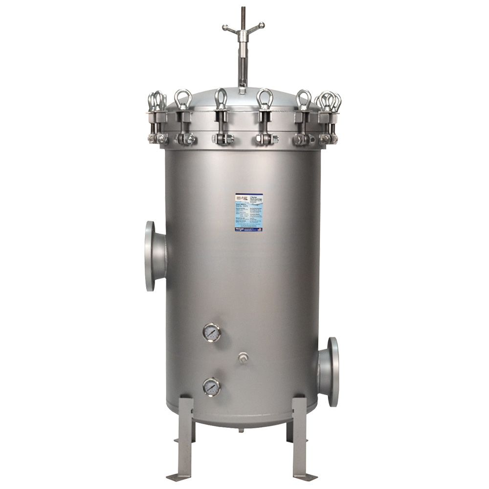 Neo-Pure SBMJ8-304L-8FL Multi-Cartridge Jumbo Filter Housing with Swing Bolts,New Products : American Fashion Style Bags On Sale