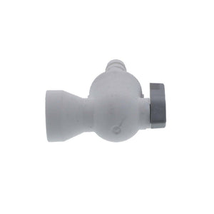 Parker Liquifit Par-Barb Valve Female Elbow - 3/8 ID Barb x 3/8 FPT
