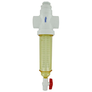 Rusco Chemically Resistant Spin Down Filter Combo Style 2" PE - 140 Mesh [104 micron]