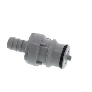 62700 NSF Valved In-Line Hose Barb Coupling Insert 3/8 ID Barb