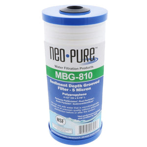 20" BB Dual Gradient Polypropylene Sediment Filter 75/25 mic