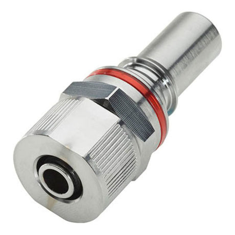 LQ6D20008RED Valved Inline PTF Liquid Cooling Coupling Insert 1/2 PTF Warm Red