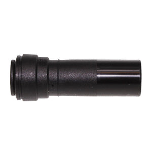 John Guest Reducer Stem Black Polypropylene - 5/8 Stem x 3/8