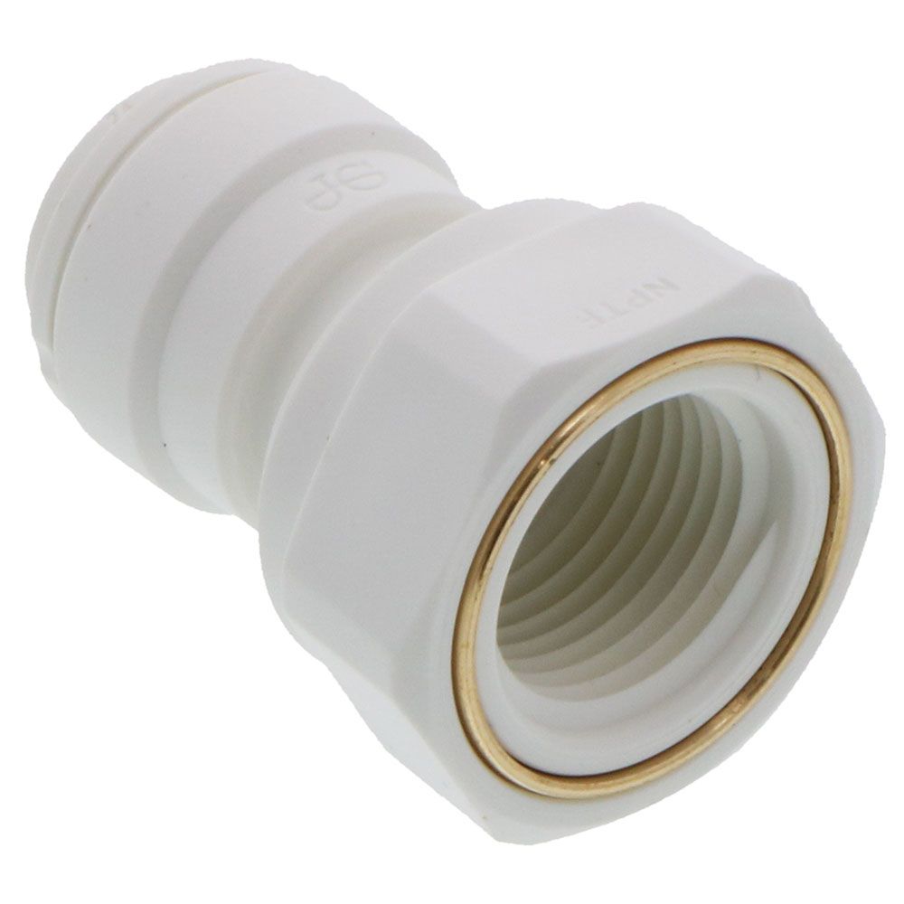 John Guest Female Adapter NPTF Polypro - 3/8 x 3/8 NPTF