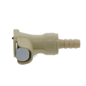 PLC1700412 In-Line Hose Barb Coupling Body 1/4 ID Barb