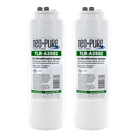 Carbon Block Filter Pack Replacement for Neo-Pure TL3-A502