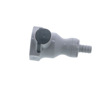 UDC Valved In-Line Hose Barb Coupling Body - 3/8 ID Barb EPDM O-Ring