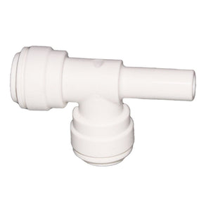 John Guest Stackable Stem Tee Polypro - 3/8 OD Stem x 3/8 x 3/8