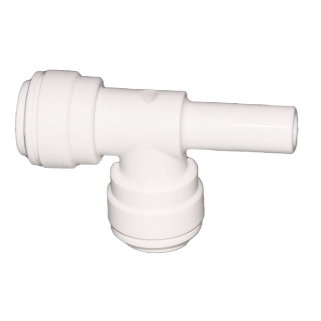 John Guest Stackable Stem Tee Polypro - 3/8 OD Stem x 3/8 x 3/8