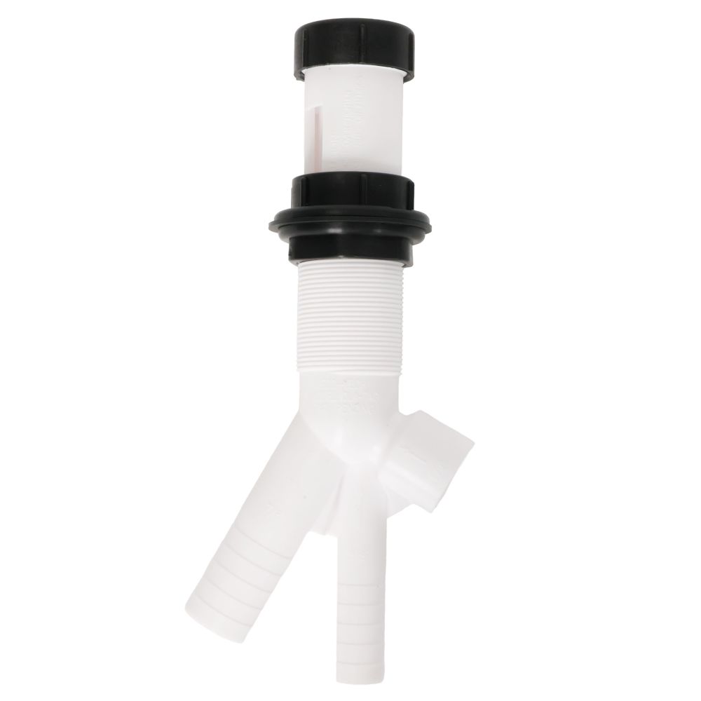 Twin Inlet High Flow Dual Air Gap with Cover Cap