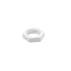 3/8" Polypropylene nut, BULKHEAD