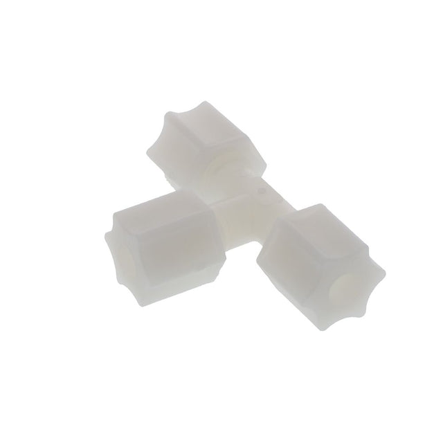 JACO 70-4-N-O Nylon Union Tee 1/4 OD Tube x 1/4 OD Tube x 1/4 OD Tube