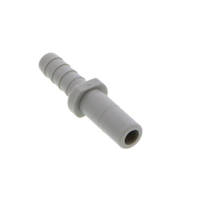 DMfit Stem Barb Straight Connector - 5/16 OD Stem x 1/4 ID Barb