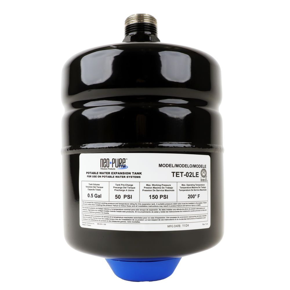 Neo Pure Thermal Expansion Tank 0.52 gal (2 Liter) 3/4 MNPT - Black,New Products : American Fashion Style Bags On Sale