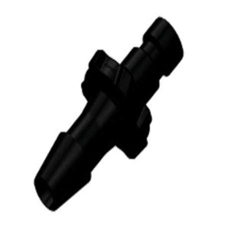 FitQuik BC531 Black Nylon Male Bayonet Type Blood Pressure Connector 5/32 ID Barb