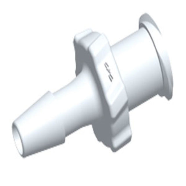 LF4130 Luer Fitting White Nylon Female Luer X 1/8 HB