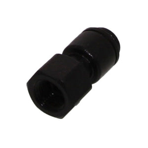 John Guest Female Adaptor BLACK ACETAL - 4mm x 1/8 BSP