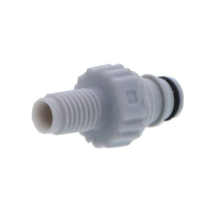NS1D24042812 Valved In-Line Coupling Insert 1/4-28 Male Thread