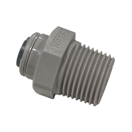 John Guest Male Connector NPTF - 1/4 x 3/8  NPTF