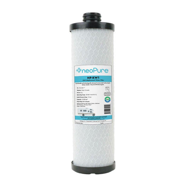 WaterPur™ & Clear Choice™ KW1 Replacement RV Water Filter by Neo-Pure NP-KW1