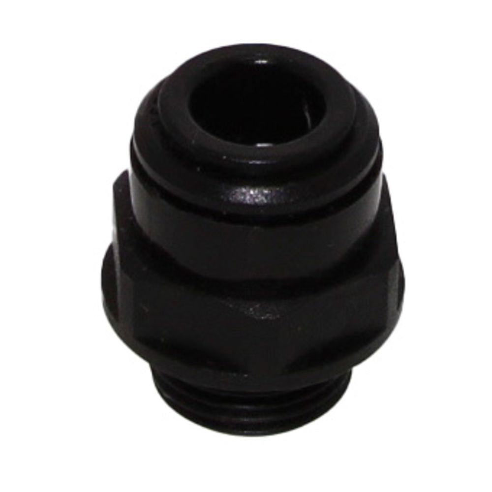 John Guest 6mm x 1/4" [BSPP] Acetal Male Connector - Black
