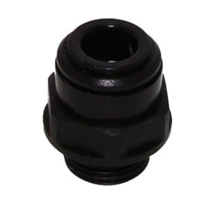 John Guest 6mm x 1/4" [BSPP] Acetal Male Connector - Black
