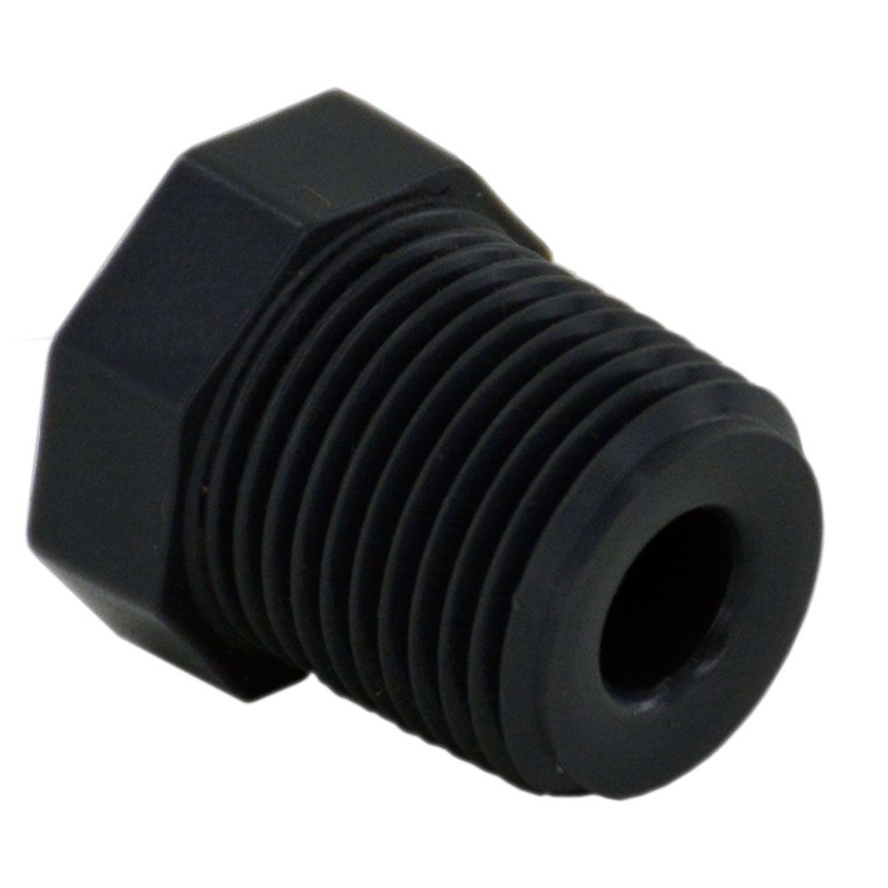 Schedule 80 PVC Threaded Plug 3/8