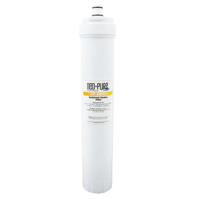Neo-Pure NP-3M704 SQC Compatible Carbon Pre/Post Filter