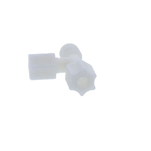 JACO 75-4-4-N-O Nylon Male Run Tee 1/4 OD Tube x 1/4 MPT