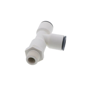 Parker LIQUIfit Swivel Male Run Tee - 1/2 x 3/8 NPTF