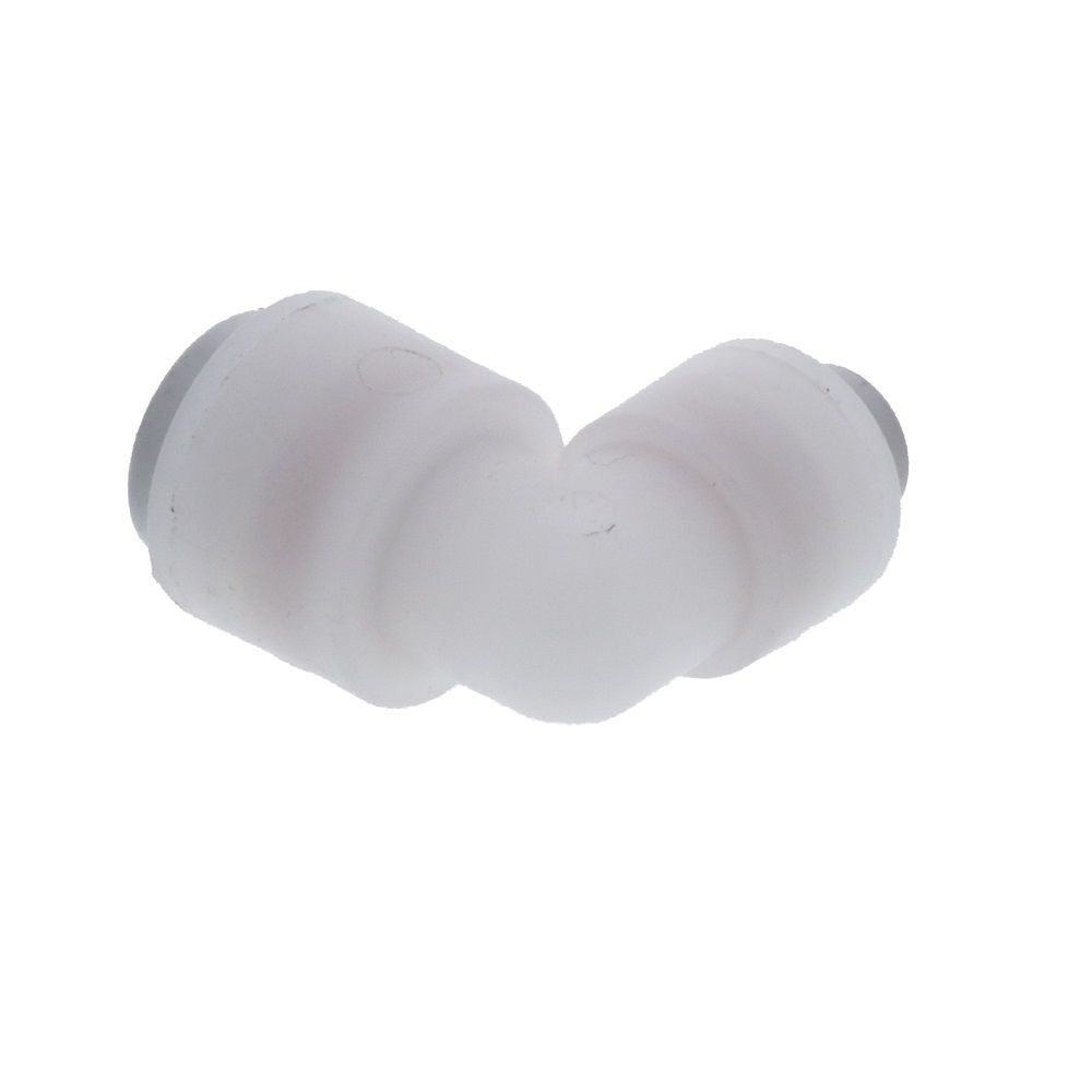 Kynar PVDF Male  Elbow Swivel - 3/8 x 1/8 NPTF