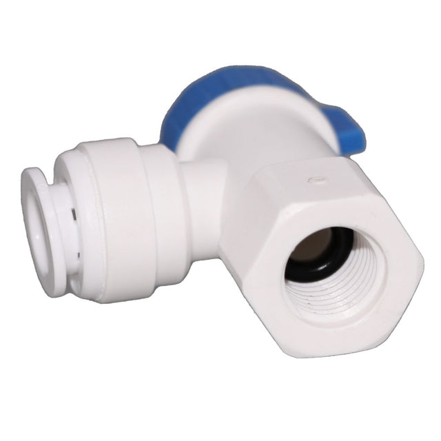 Tank Valve Female Elbow 1/4" FPT x 3/8" Quick-Connect