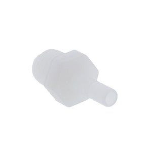 Kynar PVDF Tube Stem Adapter Male - 1/4 x 1/4 NPTF