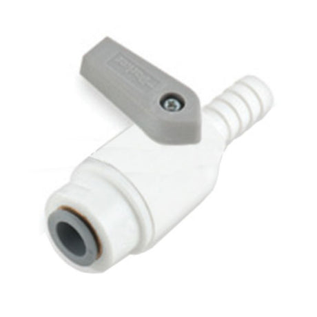 Parker Liquifit Par-Barb Valve Union Connector - 1/4 ID Barb x 1/4 QC