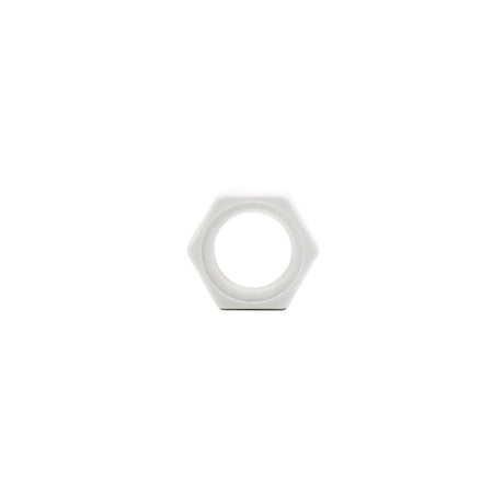 3/8" Polypropylene nut, BULKHEAD