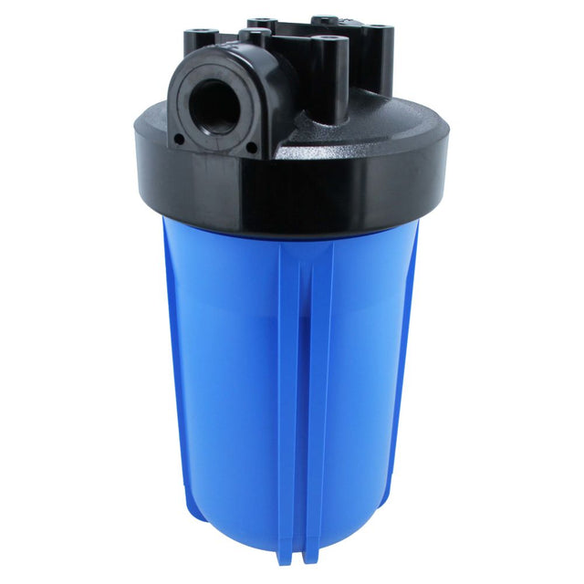 10" Neo-Pure Big Flow Filter Housing Blue Sump/Black Cap 1" without Pressure Relief